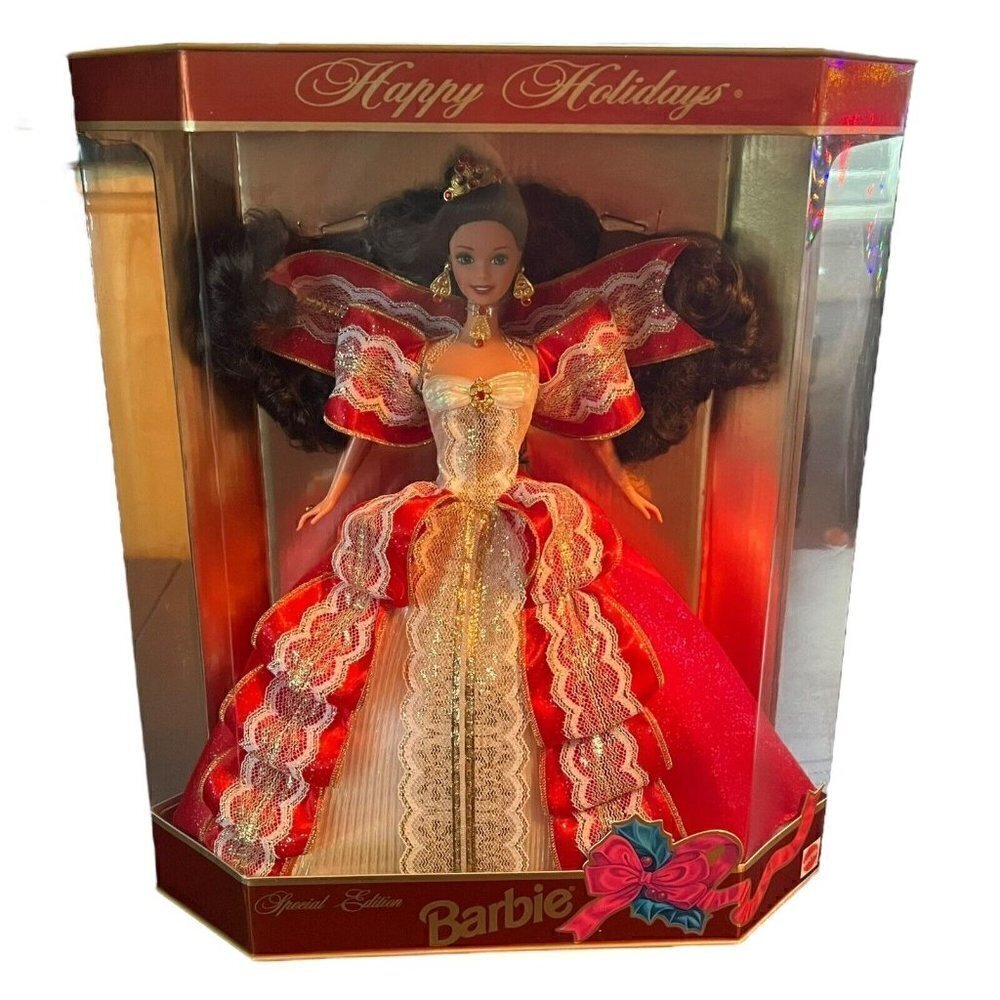 1997 Happy Holidays Special Edition Barbie Doll Mattel #17832 Vintage